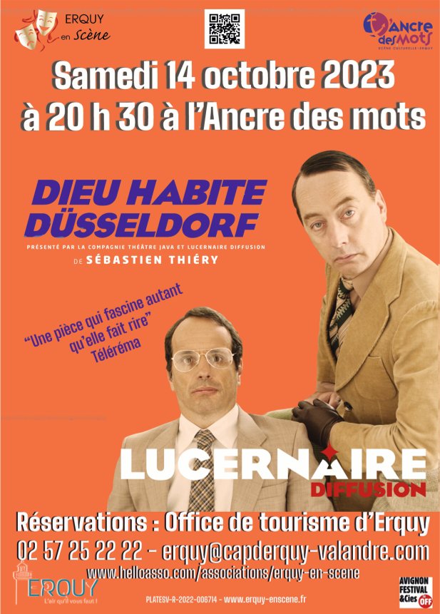 A6 Flyer Dieu habite dusseldorf recto